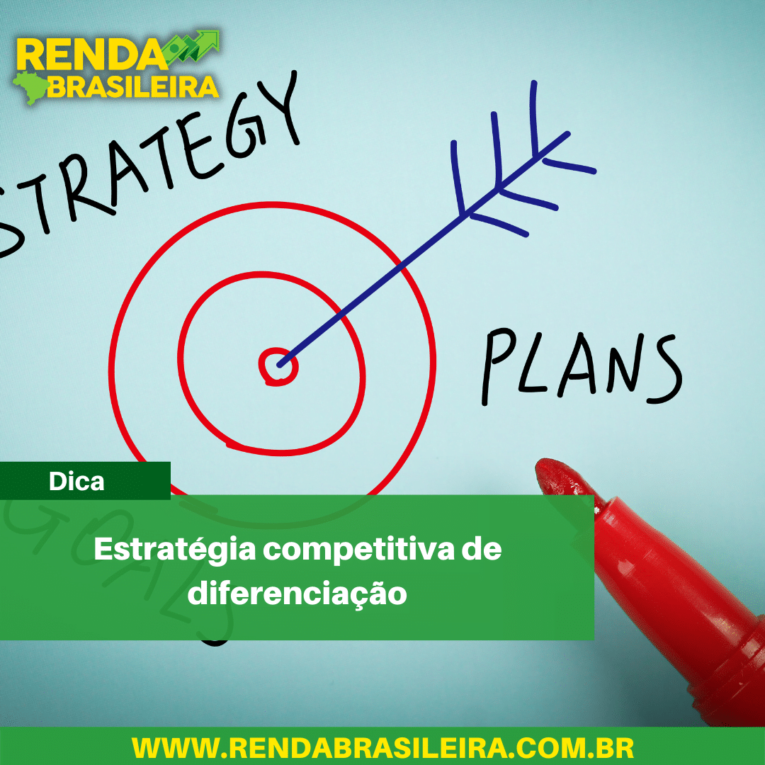 Estratégia competitiva de diferenciação,sobre a estratégia competitiva estratégia de diferenciação é correto afirmar que,Estratégia competitiva
