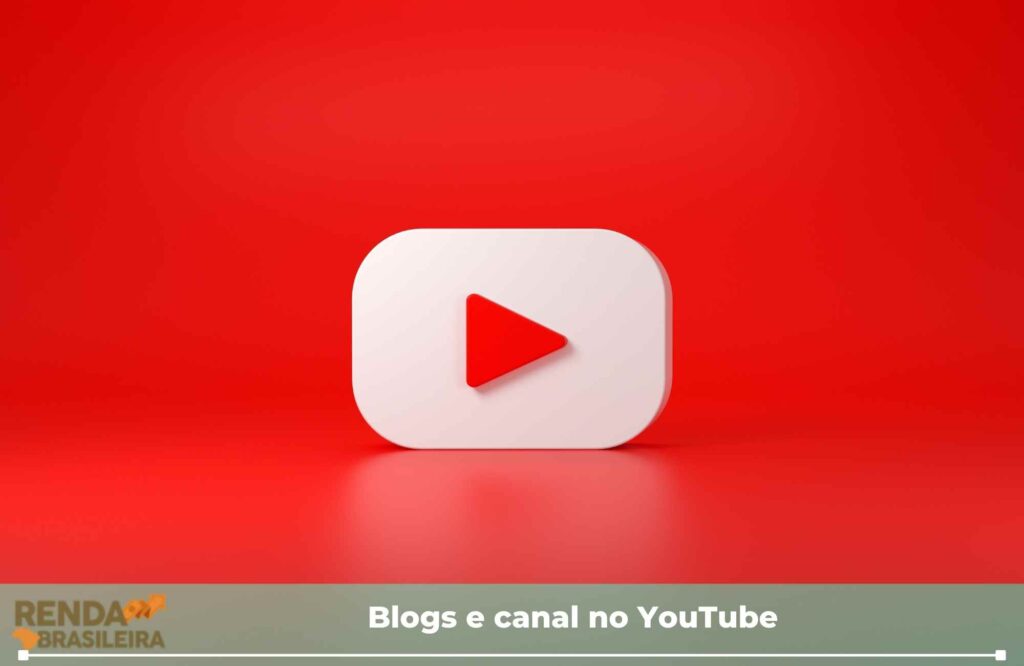 Blogs e canal no YouTube