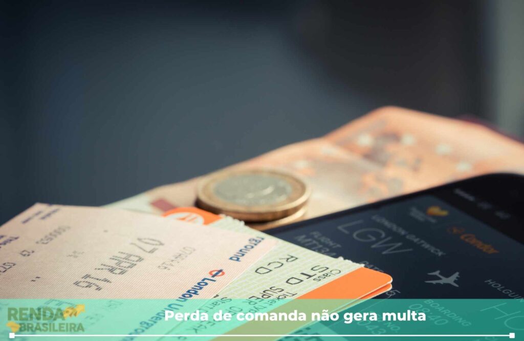  Perda de comanda não gera multa