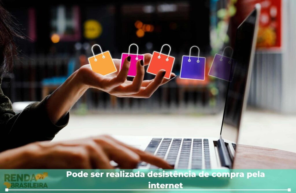 Pode ser realizada desistência de compra pela internet