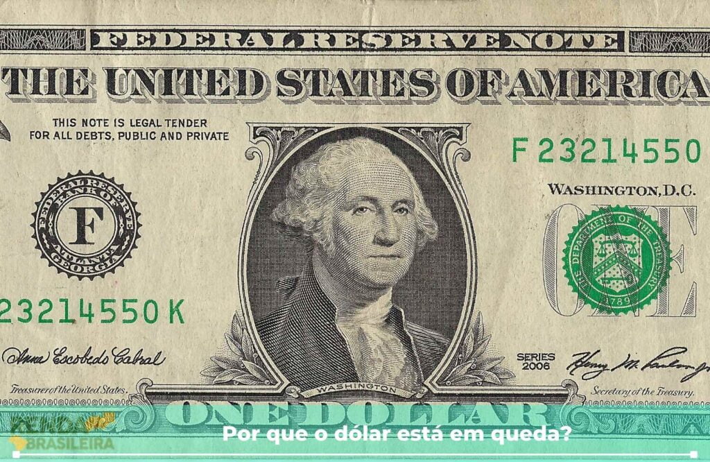 Por que o dólar está em queda?