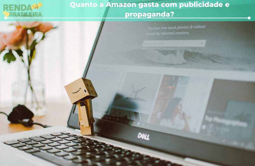 Quanto a Amazon gasta com publicidade e propaganda?