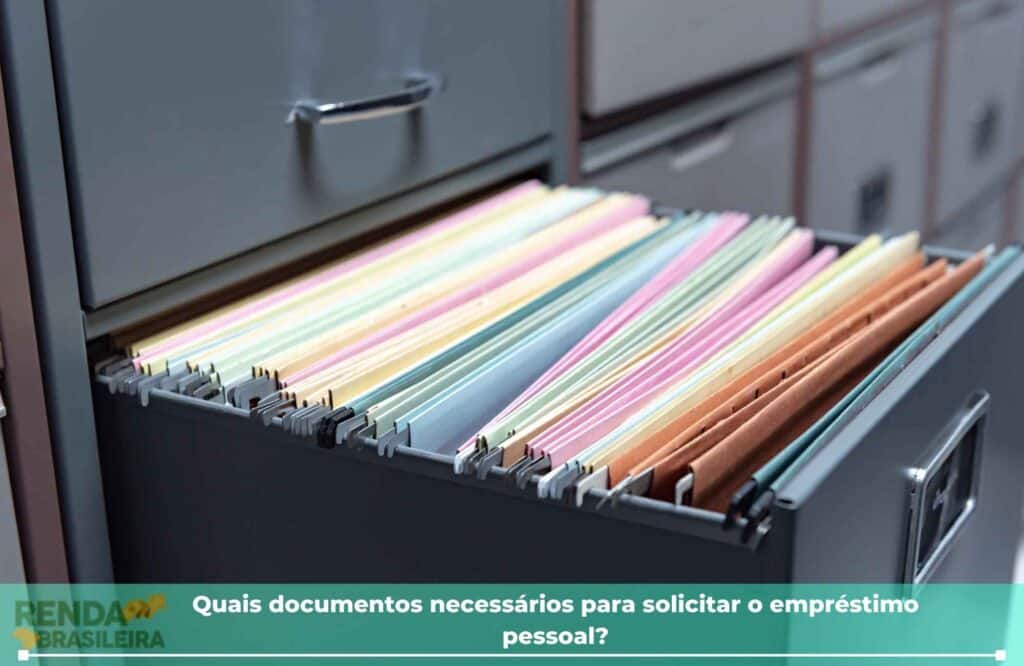 quais documentos necessários para solicitar o empréstimo pessoal