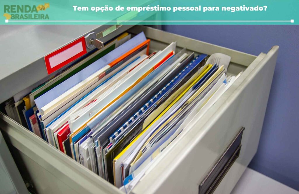 tem opção de empréstimo pessoal para negativado
